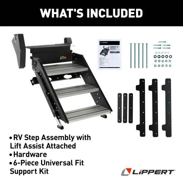 Lippert Comp Effortless Lift Assist Entry Step 2024056999 - RV