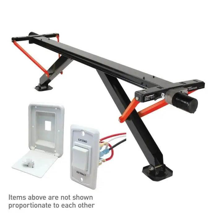 Lippert Comp Embossed Legs For Added Strength Trailer Stabilizer Jack Stand 2025012487 - PSX1 RV Power Hatch