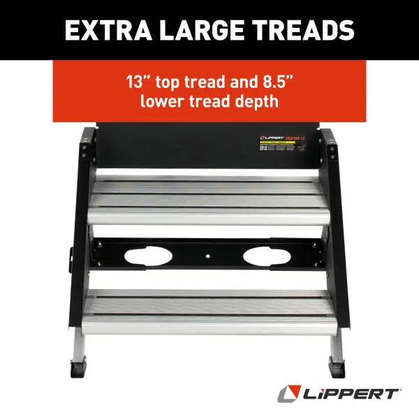 Lippert Comp Extra Large Treads Entry Step 2024056996 - RV Double 26