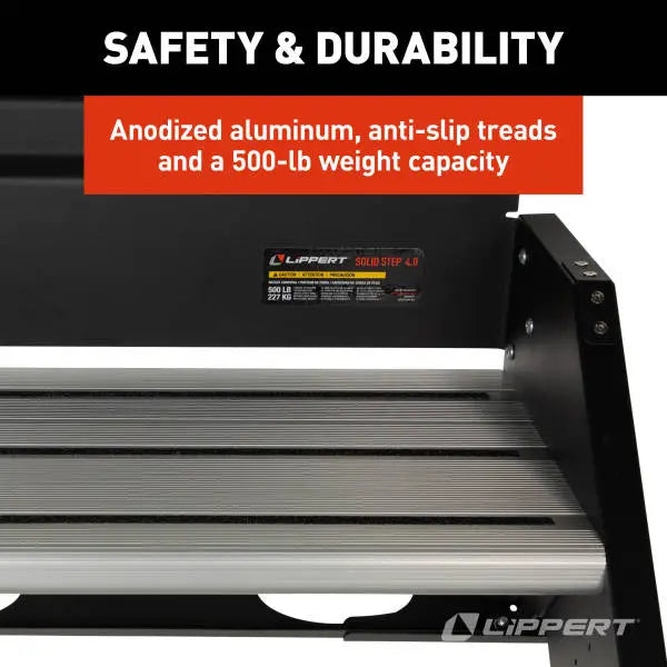 Lippert Comp Extra Large Treads Entry Step 2024056997 - RV Double 30