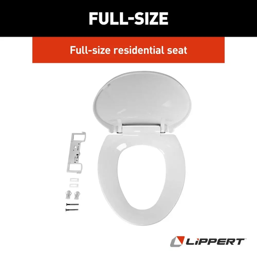 Lippert Comp Full-Size Residential Seat Toilet Seat 2022121972 - Assembly AM