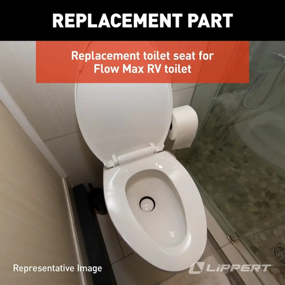 Lippert Comp Full-Size Residential Seat Toilet Seat 2022121972 - Assembly AM