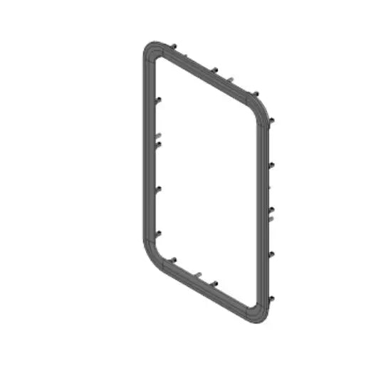 Lippert Comp Made In USA Entry Door Window Frame 711862 - Low Profile Seal