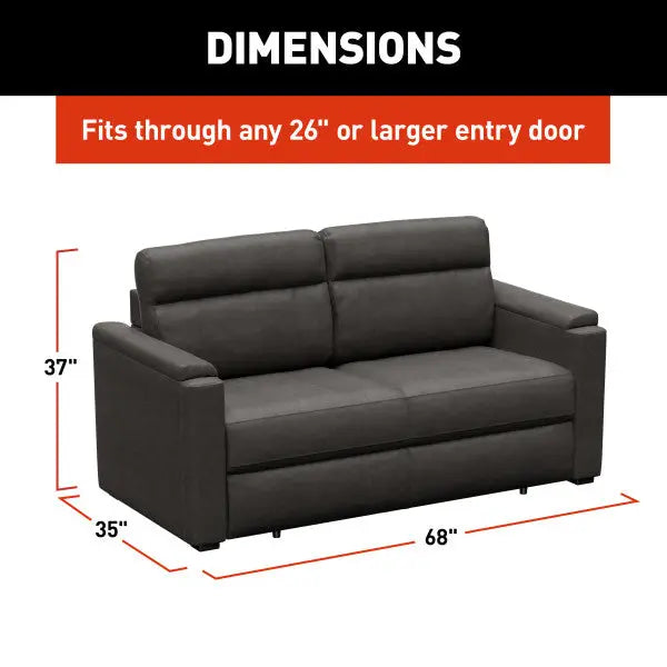 Lippert Comp Minimal Assembly Required Sofa 2024044353 - Rest Easy Sleeper 68 Mccoy
