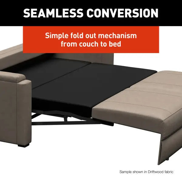 Lippert Comp Minimal Assembly Required Sofa 2024044356 - Rest Easy Sleeper 72 Satula