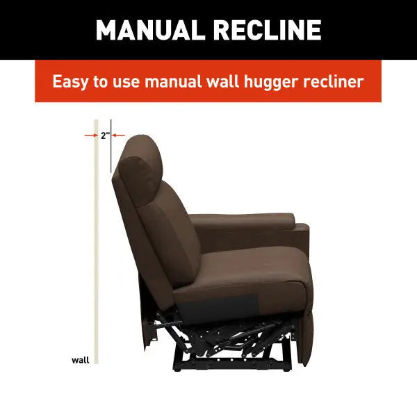 Lippert Comp Wall Hugger Design Chair 2024044092 - Heritage Satula LH Theater Seating