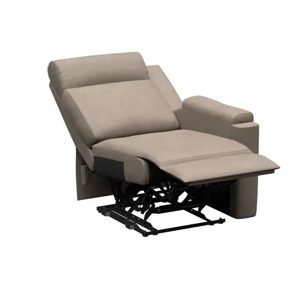 Lippert Comp Wall Hugger Design Chair 2024044097 - Heritage Driftwood LH Theater Seati