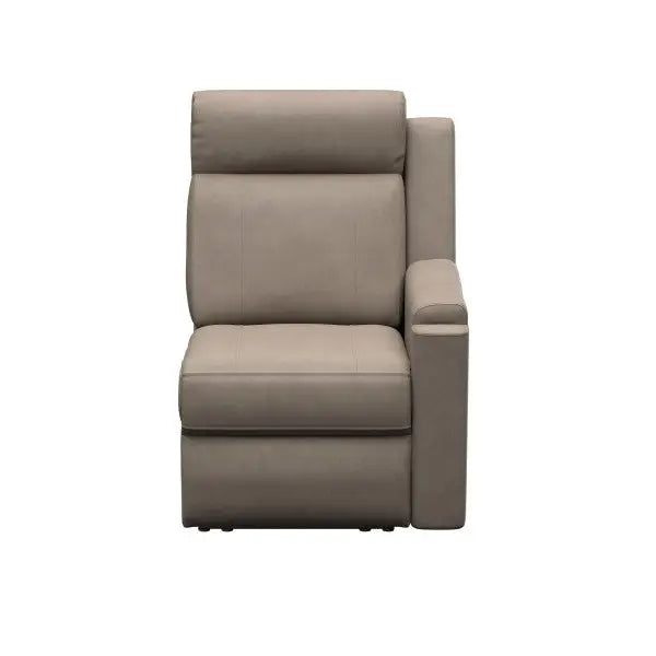 Lippert Comp Wall Hugger Design Chair 2024044097 - Heritage Driftwood LH Theater Seati