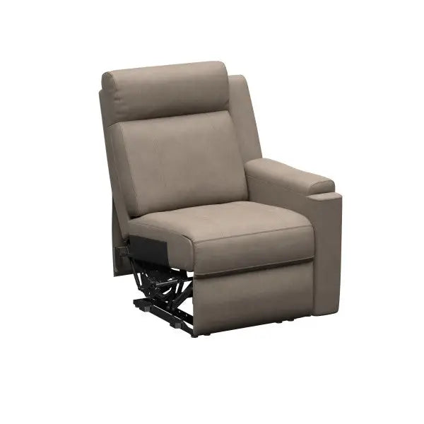 Lippert Comp Wall Hugger Design Chair 2024044097 - Heritage Driftwood LH Theater Seati