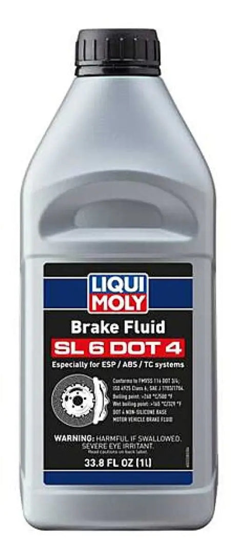 LIQUI MOLY 1L Brake Fluid SL6 DOT 4 - Truck & Automotive