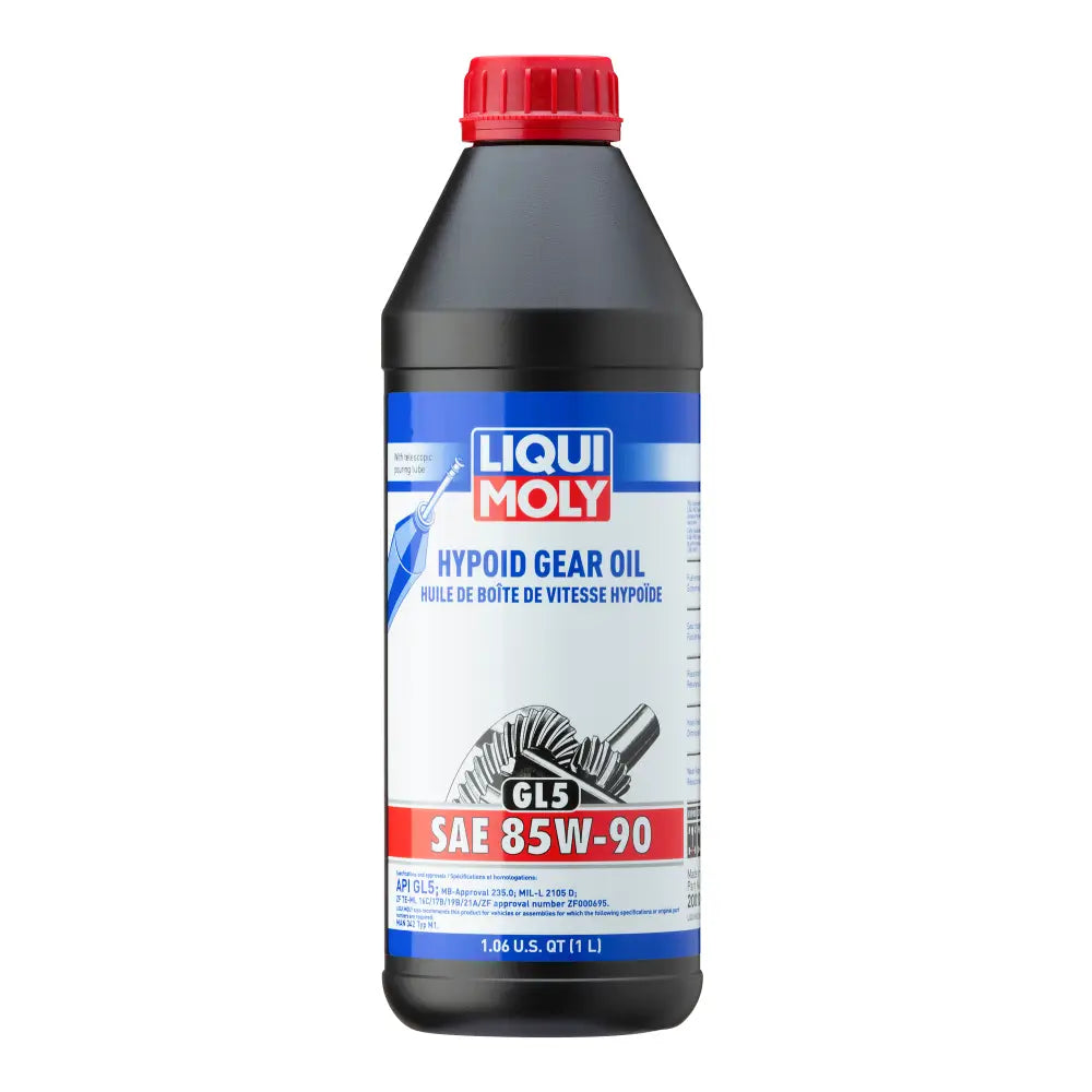 LIQUI MOLY 20010 LIQUI MOLY 1L Hypoid Gear Oil (GL5) SAE 85W90 - Case of 6