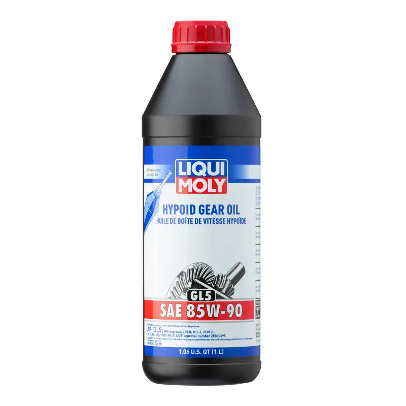 LIQUI MOLY 20010 LIQUI MOLY 1L Hypoid Gear Oil (GL5) SAE 85W90 - Case of 6
