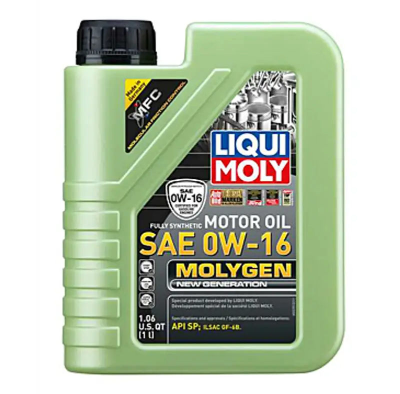 LIQUI MOLY 1L Molygen New Generation Motor Oil SAE 0W16 - 22251 - Oils & Filters