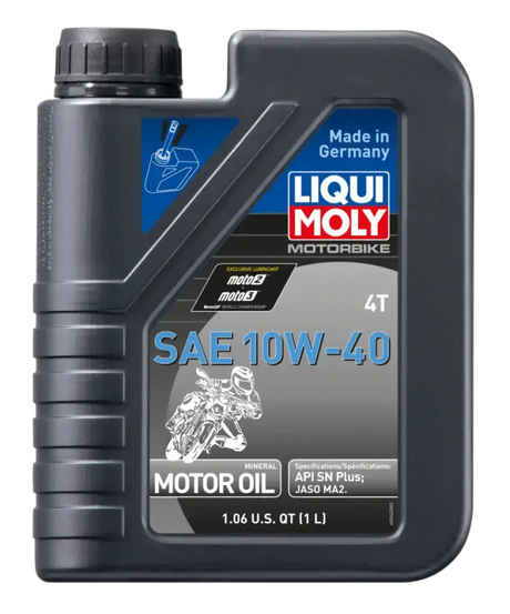 LIQUI MOLY 1L Motorbike 4T SAE 10W40 - LIQUI MOLY