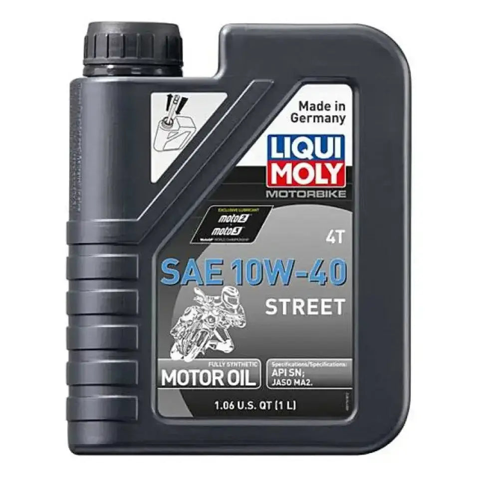 LIQUI MOLY 1L Motorbike 4T SAE 10W40 Street - LIQUI MOLY