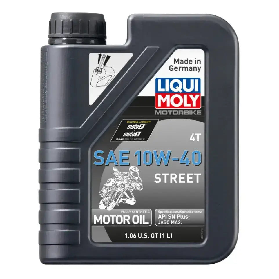 LIQUI MOLY 1L Motorbike 4T SAE 10W40 Street - LIQUI MOLY