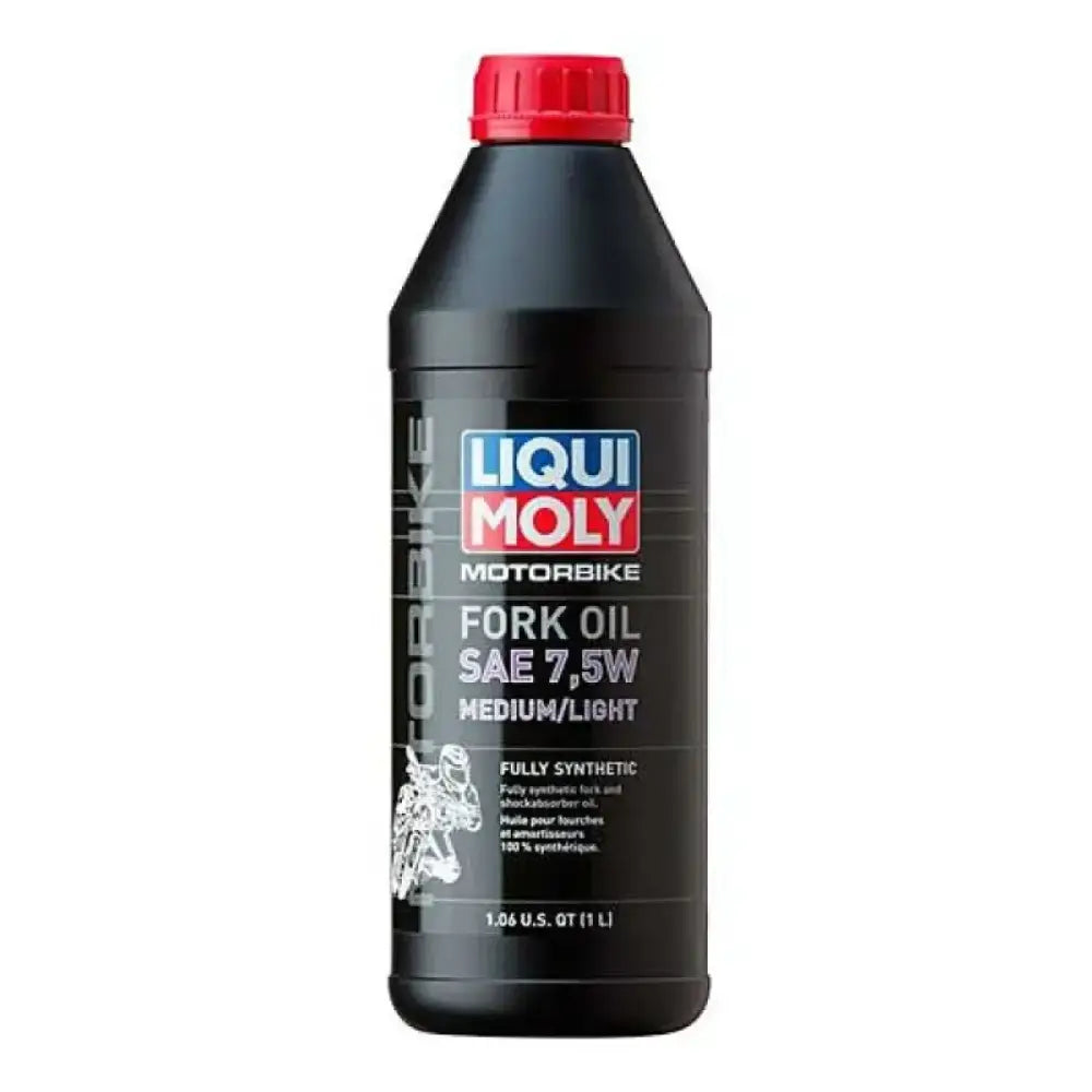 LIQUI MOLY 1L Motorbike Fork Oil SAE 7.5W Medium/Light - LIQUI MOLY
