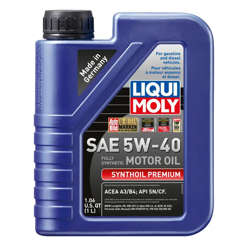 LIQUI MOLY 2040 LQM Motor Oil - Synthoil Prem