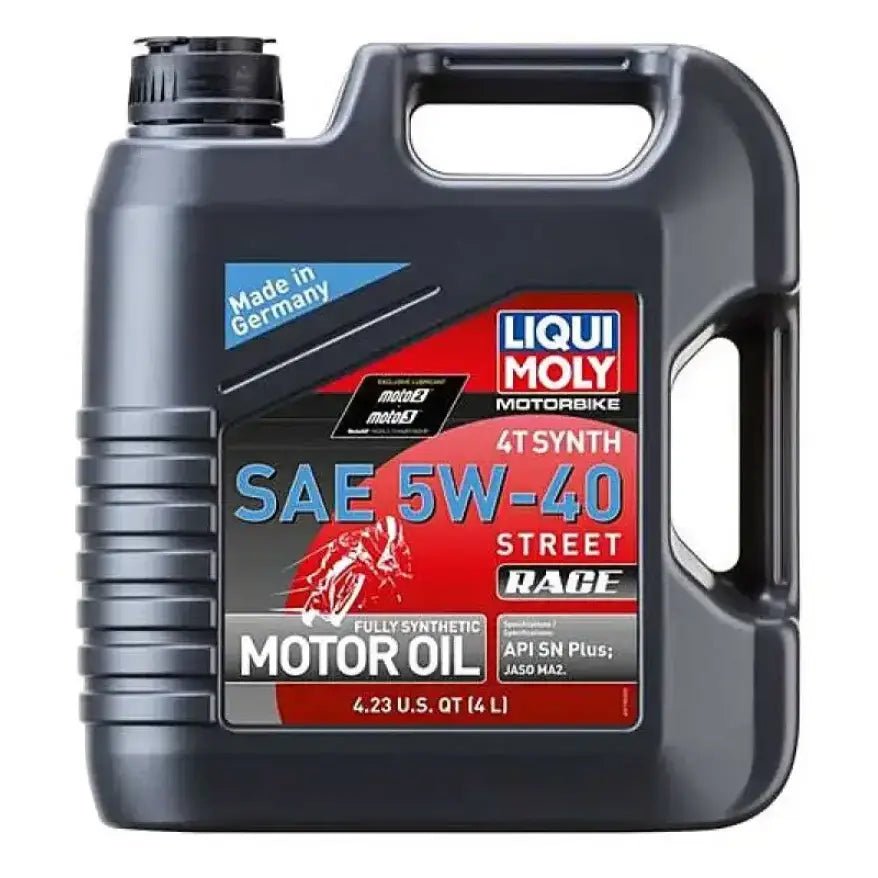 LIQUI MOLY 4L Motorbike 4T Synth 5W40 Street Race - LIQUI MOLY