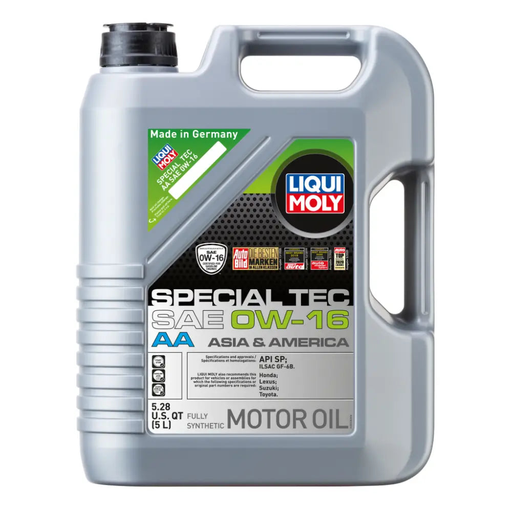 LIQUI MOLY 20328 LIQUI MOLY 5L Special Tec AA 0W16 - Case of 4