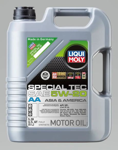 LIQUI MOLY 5L Special Tec AA Motor Oil 5W20 - Case of 4 - Truck & Automotive