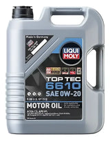 Liqui Moly Top Tec 6610 motor oil SAE 0W20 for smooth engine performance