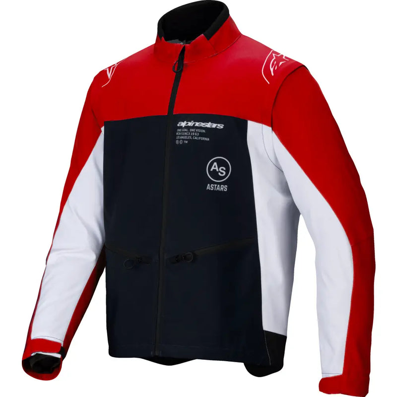 Lite Dura Softshell Jacket Black/Bright Red/White 3x