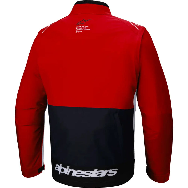 Lite Dura Softshell Jacket Black/Bright Red/White Xl