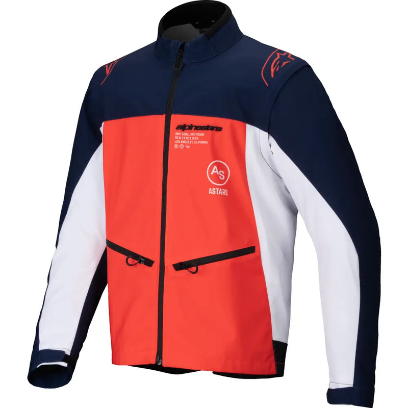 Lite Dura Softshell Jacket Navy/Hot Orange/White 3x