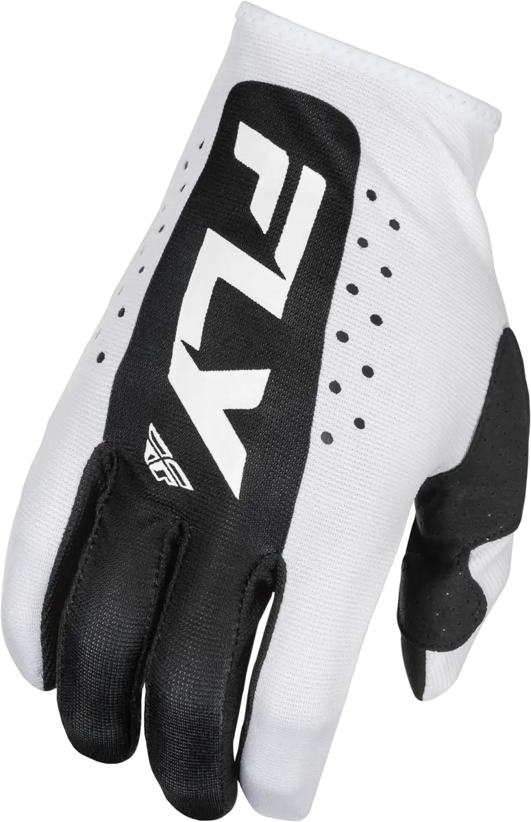 Lite Gloves White/Black Xs