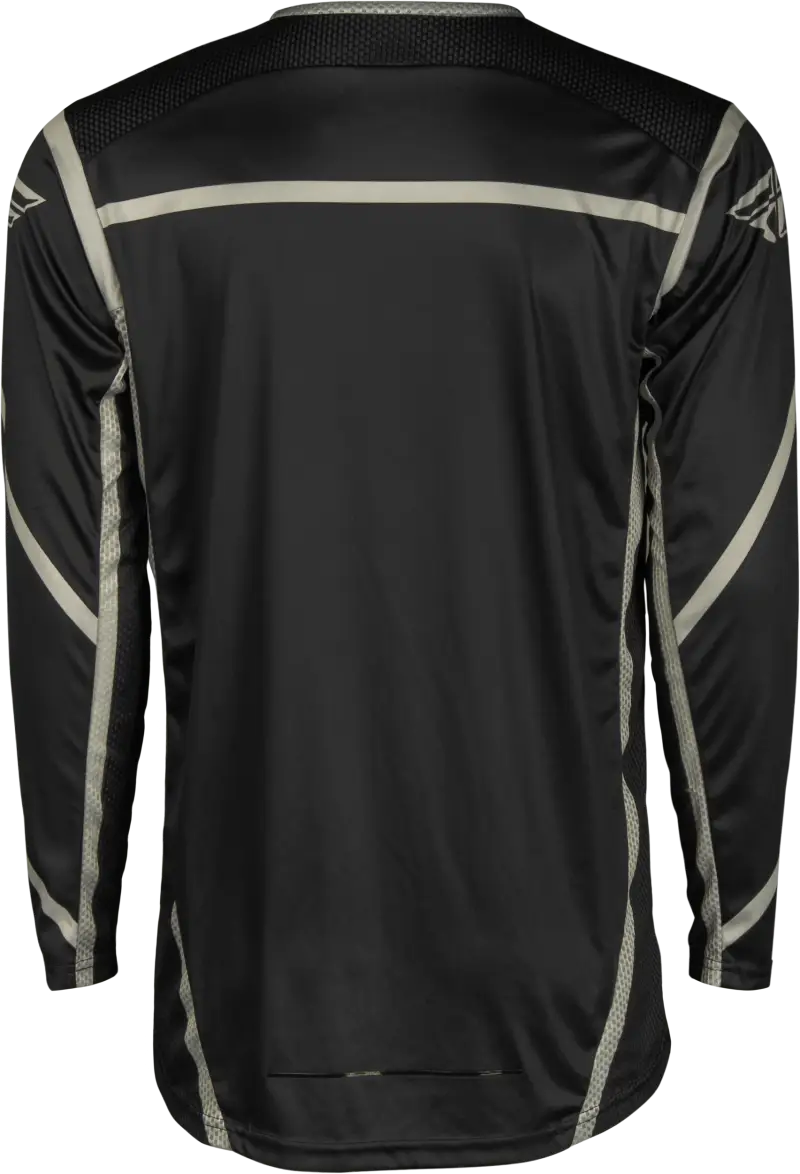 Black long-sleeved jersey with comfortable fit for RV parts & accessories or truck parts