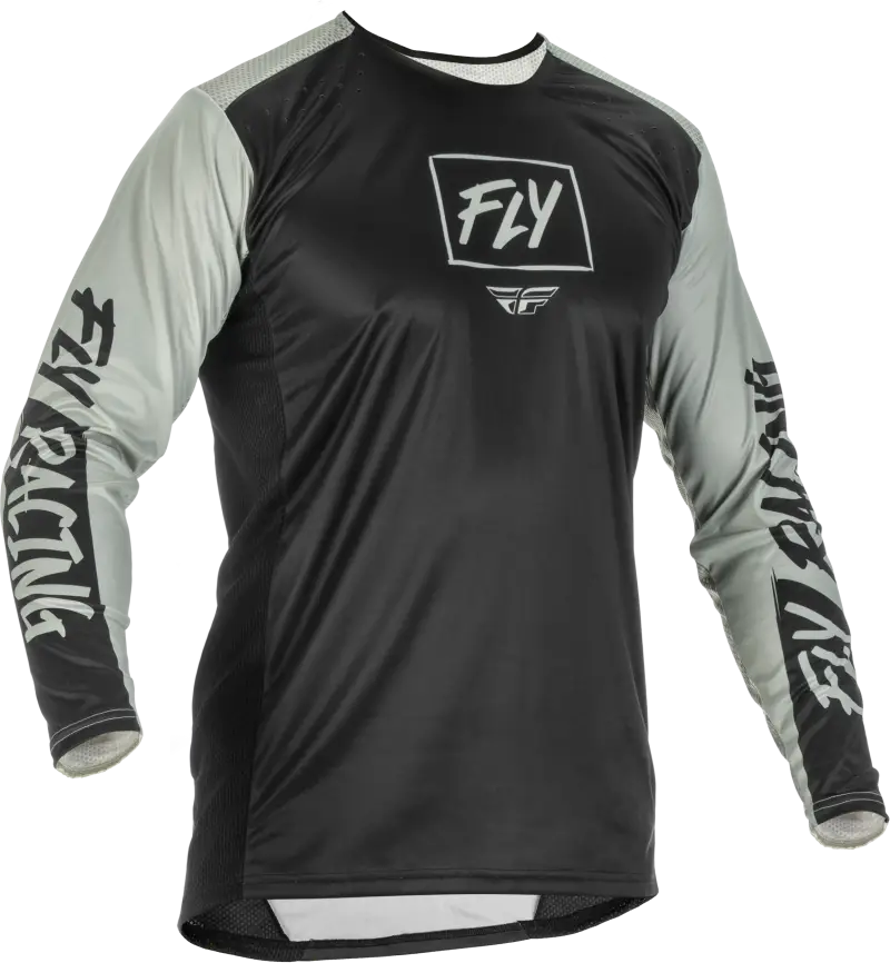 FLY RACING Lite Jersey Black/Grey Sm