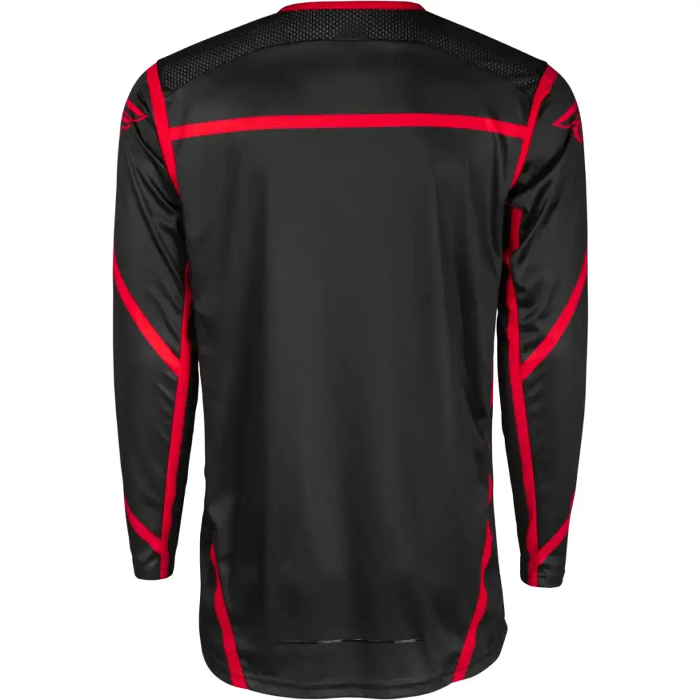 Lite Jersey Black/Red Md