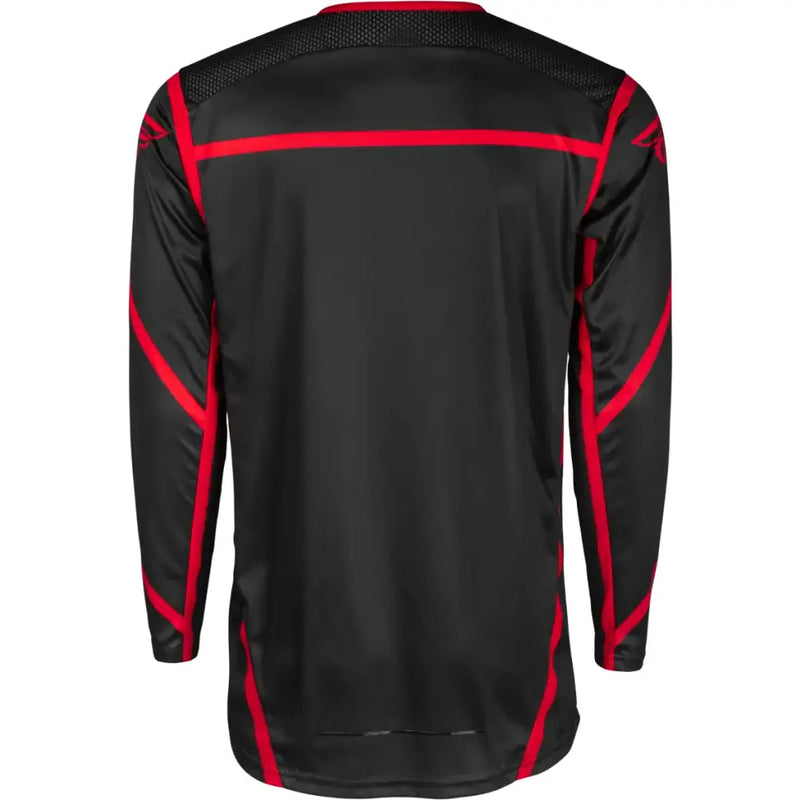 Lite Jersey Black/Red Md