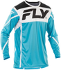 Blue, black, white long-sleeved athletic jersey with comfortable fit for RV parts & accessories