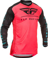 Lite Jersey Coral/Black/Blue Lg