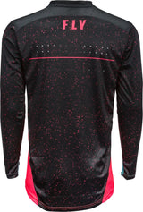 Lite Jersey Coral/Black/Blue Lg