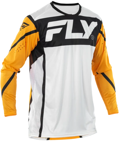 Lite Jersey White/Black/Mustard 2x