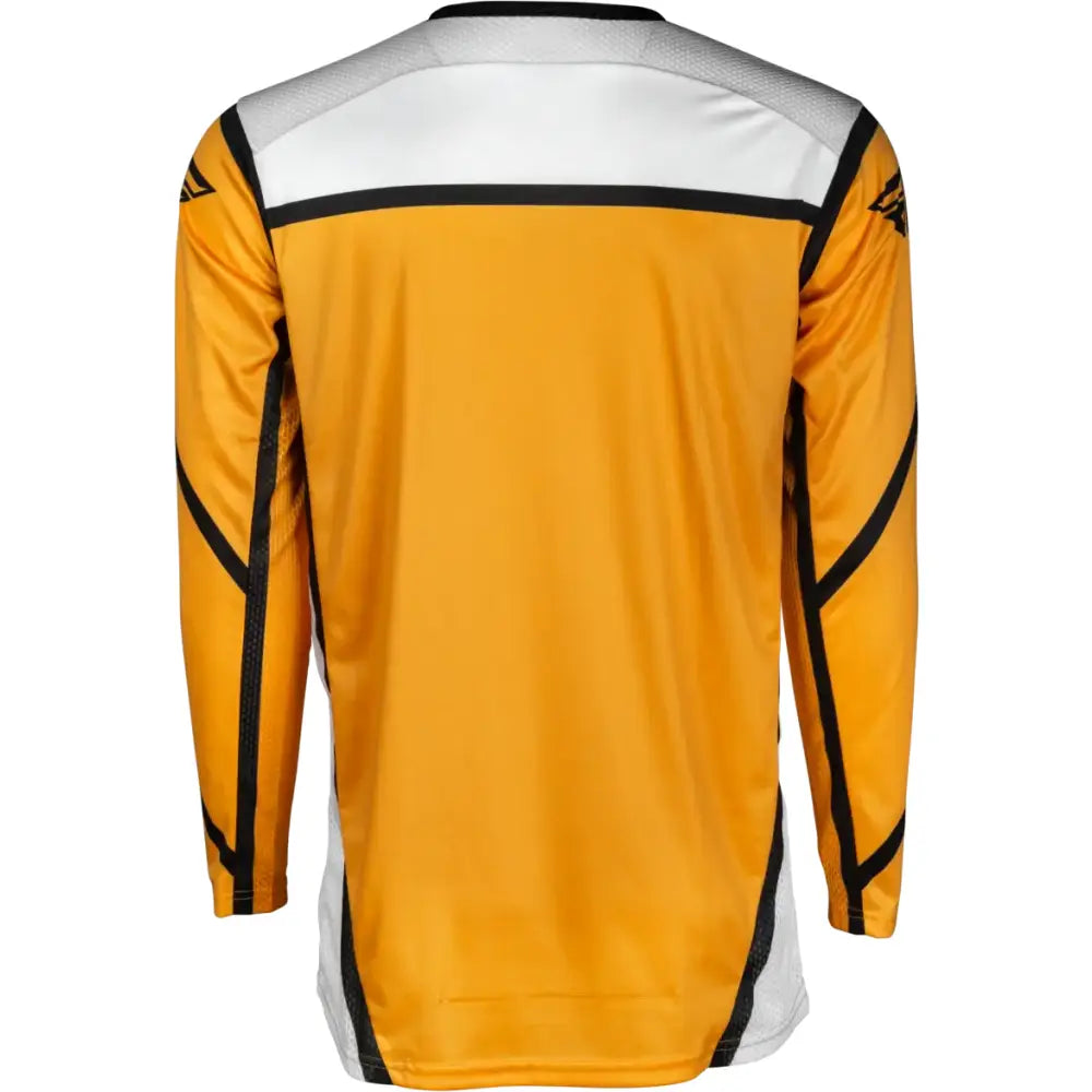 Yellow and black long-sleeved jersey with comfortable fit, perfect for RV parts & accessories