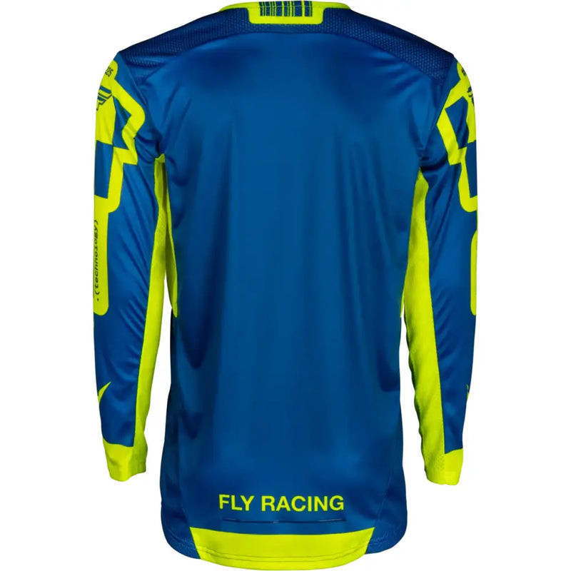 Lite Lancer Jersey Navy/Hi Vis Md - FLY RACING