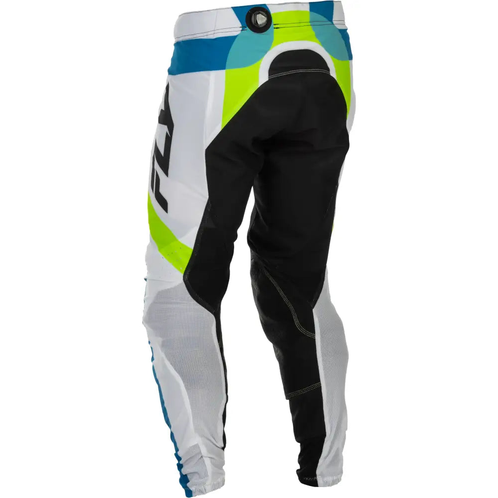 Lite Le Current Pants White/Lime/Blue Sz 32