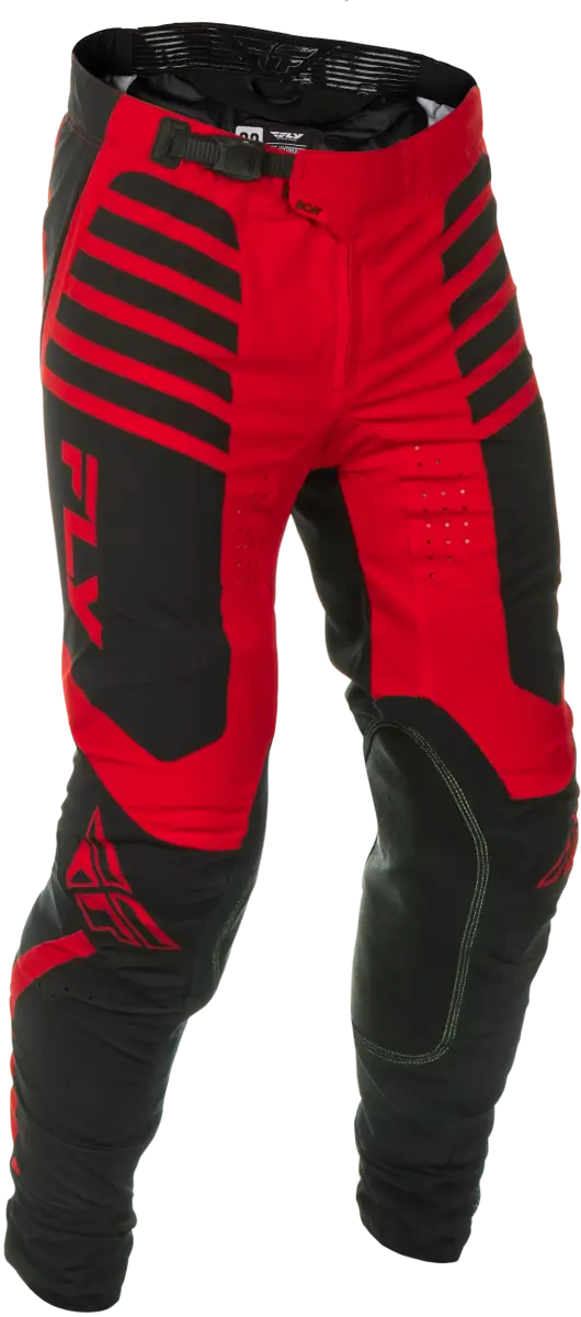 Red and black motocross pants perfect for outdoor adventures and ride gear enthusiasts