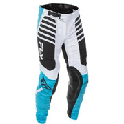 Lite Pants Blue White Black motocross pants with ventilation and knee padding for RV and truck fans