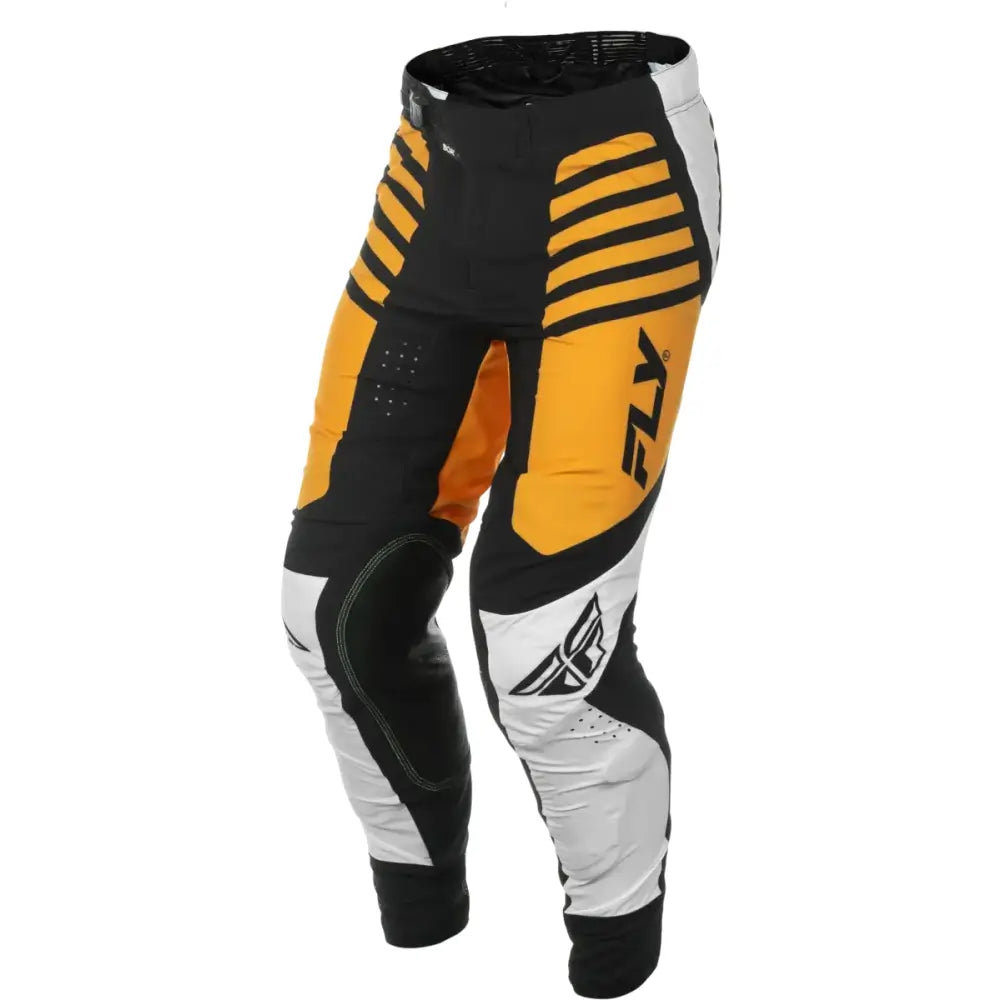 Lite Pants White/Black/Mustard Sz 30