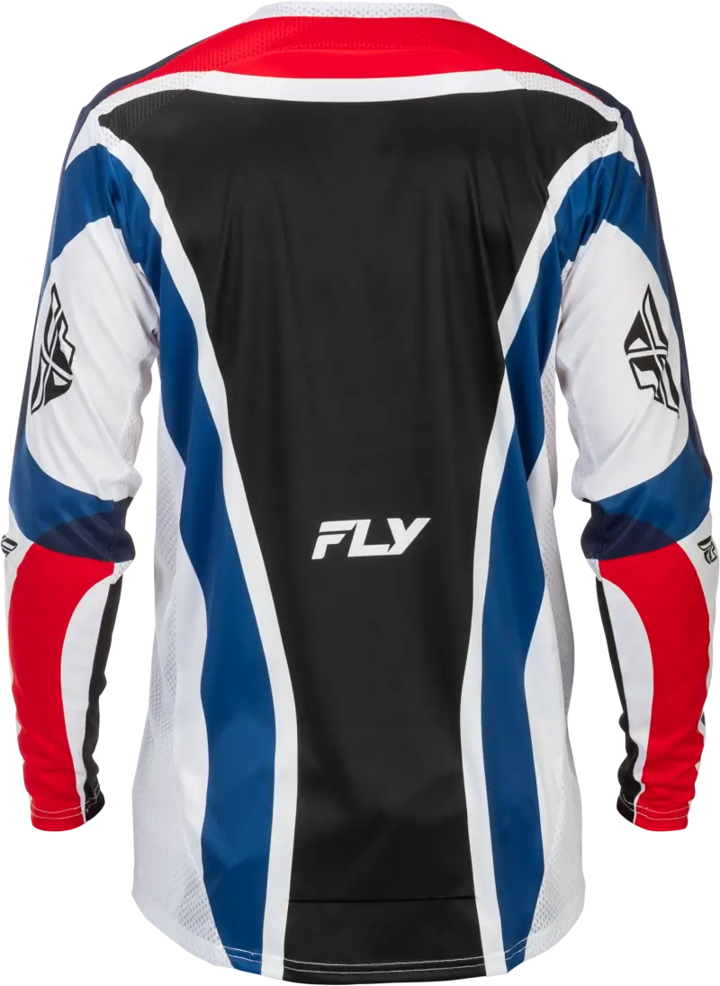 Lite Se Glory Jersey Red/White/Blue Sm - FLY RACING
