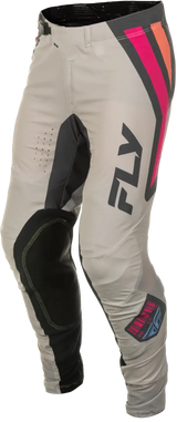 Lite Vice Pants Ca/Ny Light Grey/Pink/Coral Sz 28 - FLY RACING