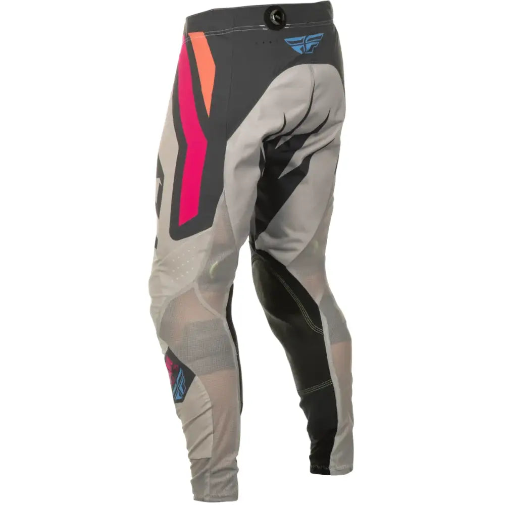 Lite Vice Pants Light Grey/Pink/Coral Sz 30