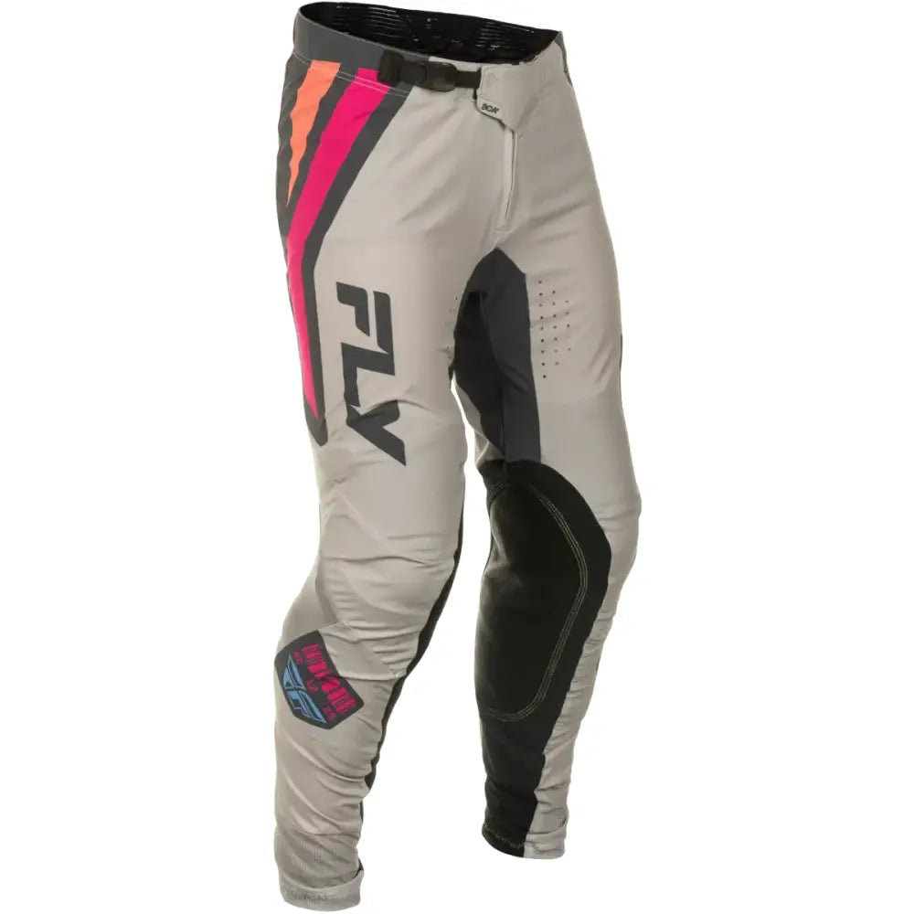 Lite Vice Pants Light Grey/Pink/Coral Sz 30