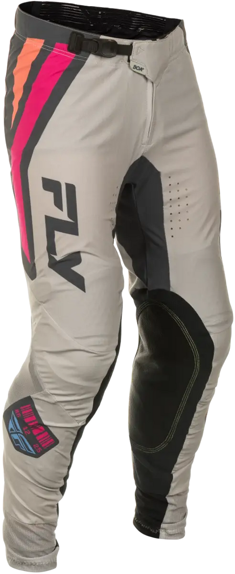 Lite Vice Pants Ca/Ny Light Grey/Pink/Coral Sz 32 - FLY RACING