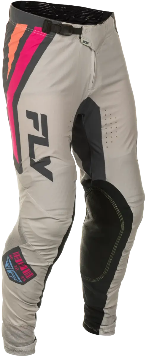 Lite Vice Pants Ca/Ny Light Grey/Pink/Coral Sz 36 - FLY RACING